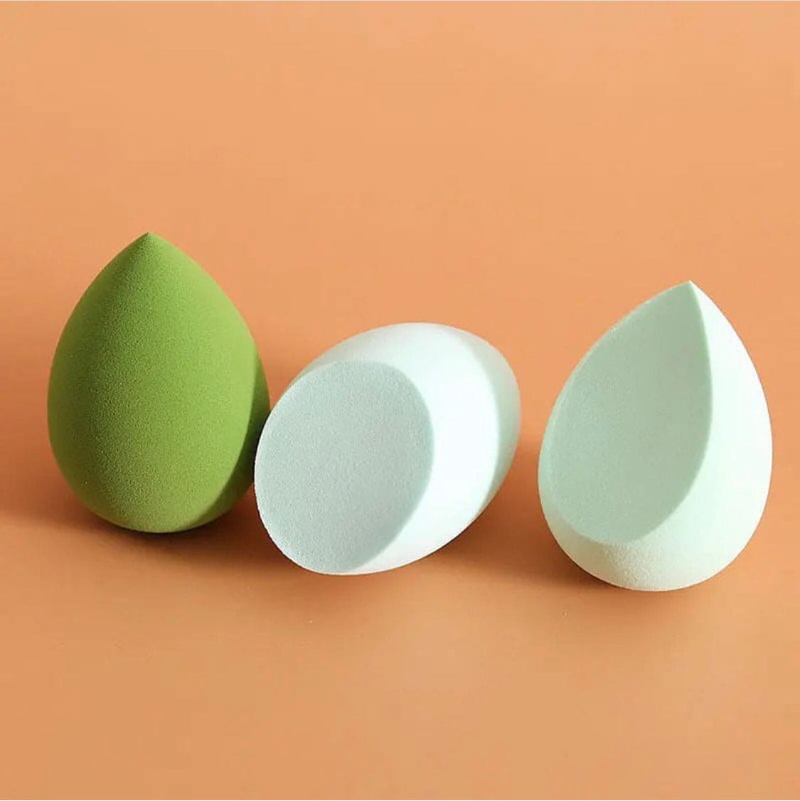 Set Of 3 Puff Makeup Sponge Set, Makeup Blender Cosmetic Sponge Cushion, Foundation Powder Sponge, Beauty Egg Tool For Women Makeup Accessories Set Of 3 Puff Makeup Sponge Set, Makeup Blender Cosmetic Sponge Cushion, Foundation Powder Sponge, Beauty Egg Tool For Women Makeup Accessories